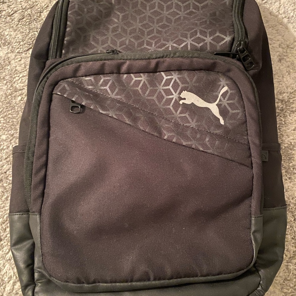 Black Puma Backpack